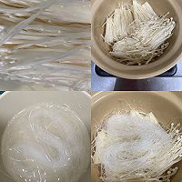 #向往的生活 就是外婆乡#麻婆豆腐牛肉粉丝煲的做法图解2