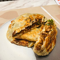 青椒肉丝馅饼的做法图解18
