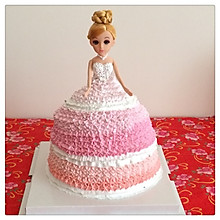 芭比娃娃蛋糕