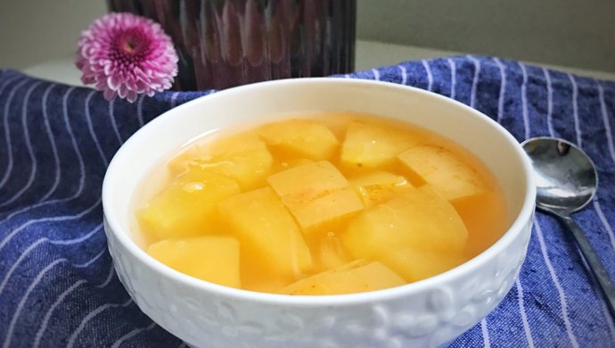 苹果甜汤——早餐系列