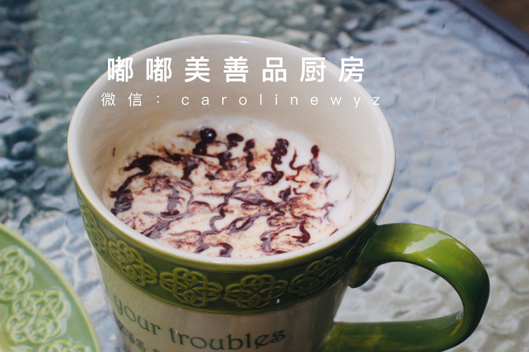 10分钟用咖啡豆煮好一杯卡布其诺的做法
