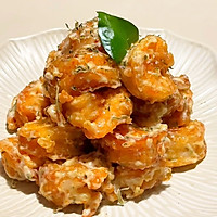 柠香芥末虾球的做法图解8