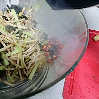 #轻食季怎么吃#鱼腥草拌蒜苔的做法图解8