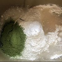 抹茶红豆麻薯软欧包的做法图解5