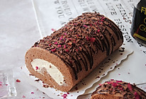 玫瑰巧克力蛋糕卷#长帝烘焙节刚柔阁#的做法