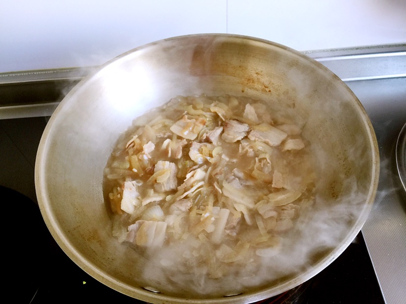 孩子喜欢的亲子盖饭的做法图解4
