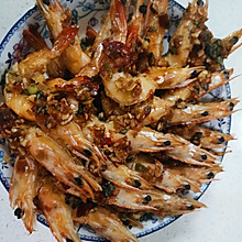 蒜蓉烤虾
