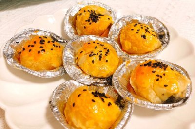 酥皮爆浆汤圆