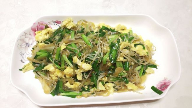 素合菜/韭菜鸡蛋豆芽粉条的做法