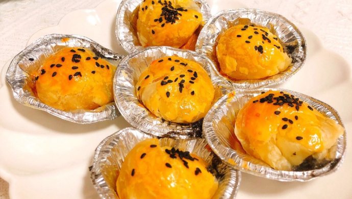 酥皮爆浆汤圆