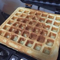 蔓越莓华夫饼#莓味佳肴#的做法图解7