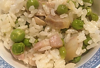 电锅咸肉豌豆饭的做法