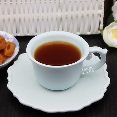冬天口干，喝雪菊山楂茶