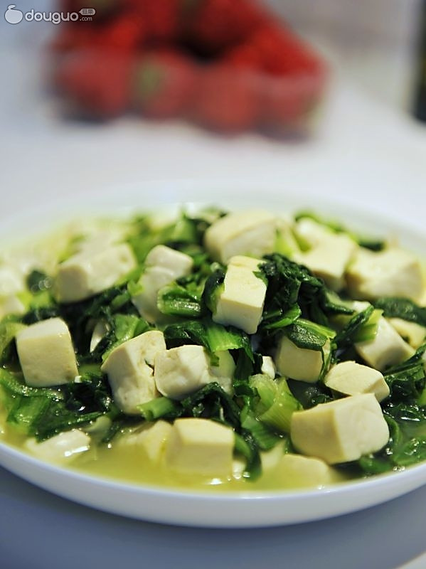 豆腐小白菜