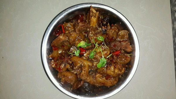 干锅香辣蹄花
