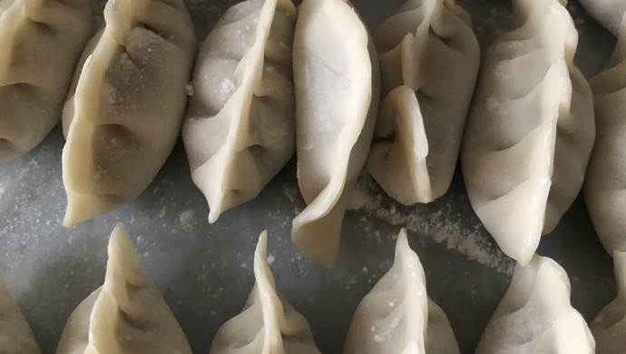 香葱猪肉饺