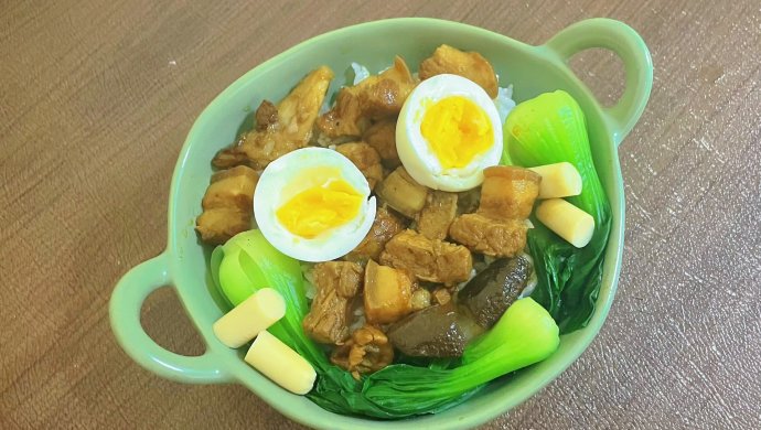 宝宝版卤肉饭，好看又美味！