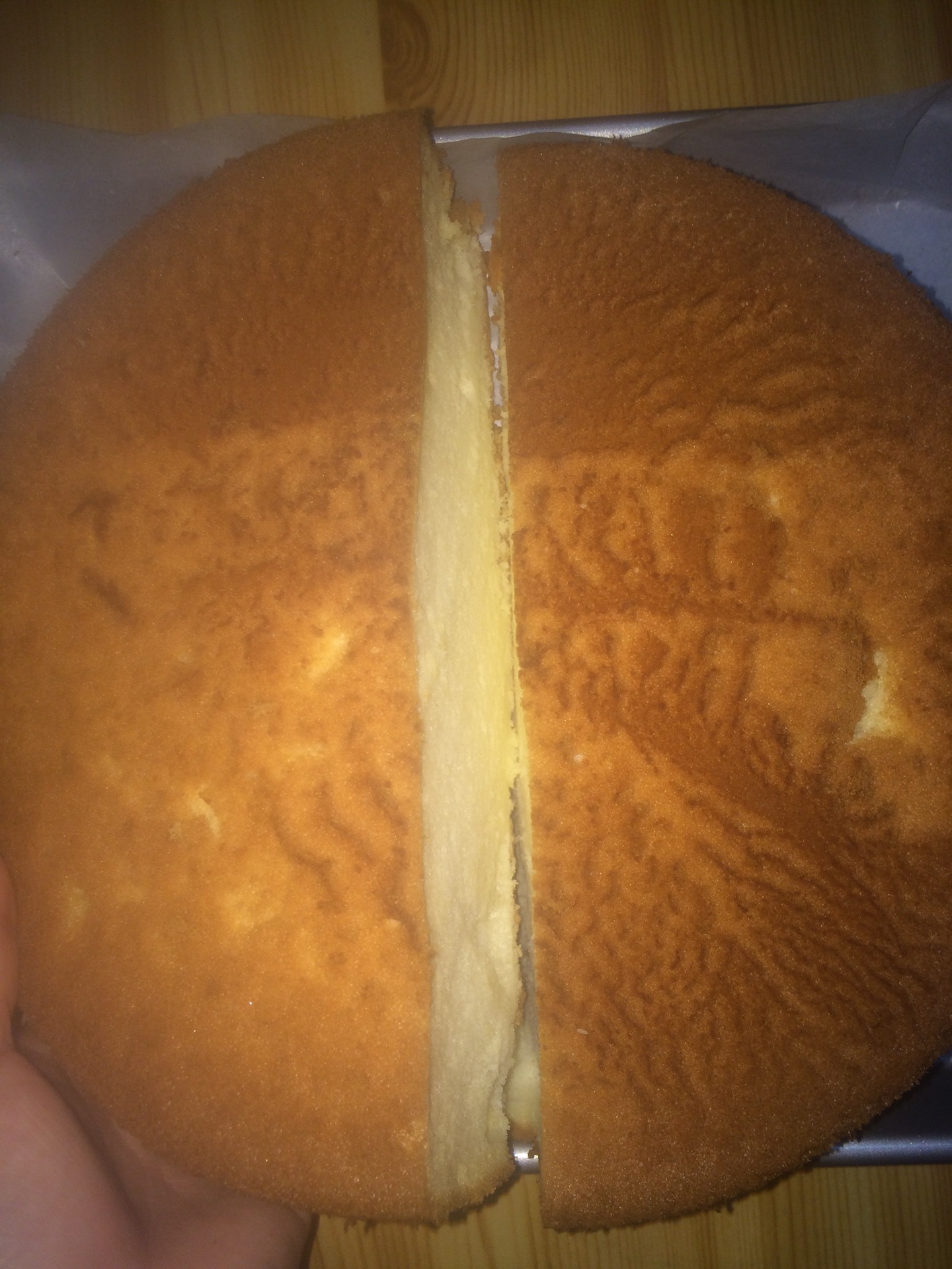 戚风蛋糕9寸的做法图解8