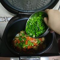 豌豆萝卜鸡肉焖饭的做法图解7