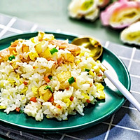 #人人能开小吃店#有薯条味道的黑椒油煎薯丁炒饭的做法图解8