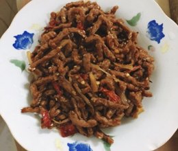 没有肉的炒肉丝的做法