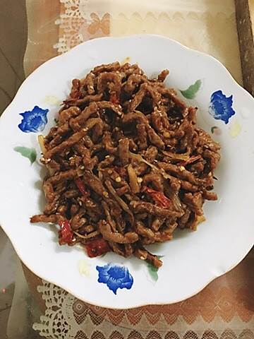 没有肉的炒肉丝的做法