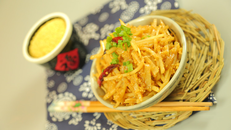 小米土豆丝的做法
