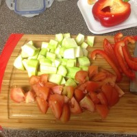 【快手】低卡意粉蔬菜沙拉——不输味道的低卡做法的做法图解3