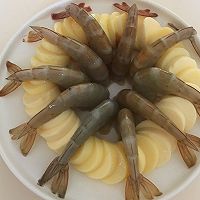 【美极玉子蒸大虾】的做法图解6