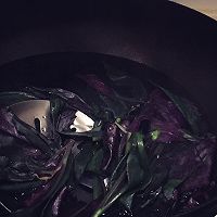 凉拌血皮菜的做法图解3