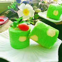抹茶波点蛋糕的做法图解19