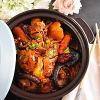 鸡腿鸡翅香菇粉条煲的做法图解7