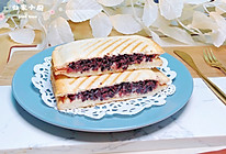 紫米奶酪面包的做法