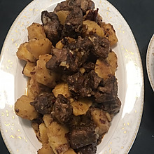 土豆烧排骨