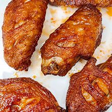 空气炸锅烤鸡翅，太香了，在家里就可以实现奥尔良鸡翅自由！