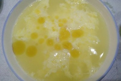 蜂蜜香油鸡蛋花
