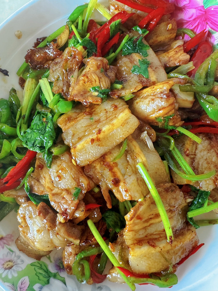 尖椒小炒肉的做法