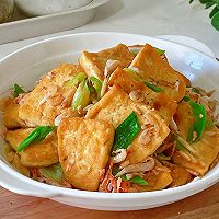 #立冬第一补#虾皮煎豆腐的做法图解6