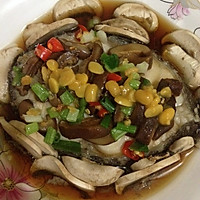 蘑菇豆酱蒸鳕鱼（汕头风味）的做法图解11