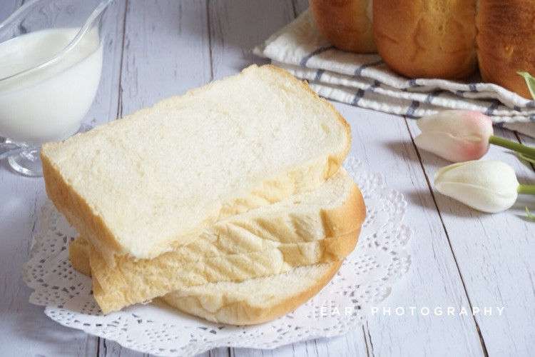 炭烧酸奶波兰种北海道吐司 软到不知所措的早餐面包的做法