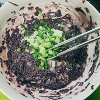 #放假请来我的家乡吃#紫菜虾仁饼的做法图解6