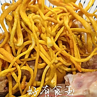 #感恩节烹饪挑战赛#下饭菜木耳虫草花蒸排骨的做法图解7