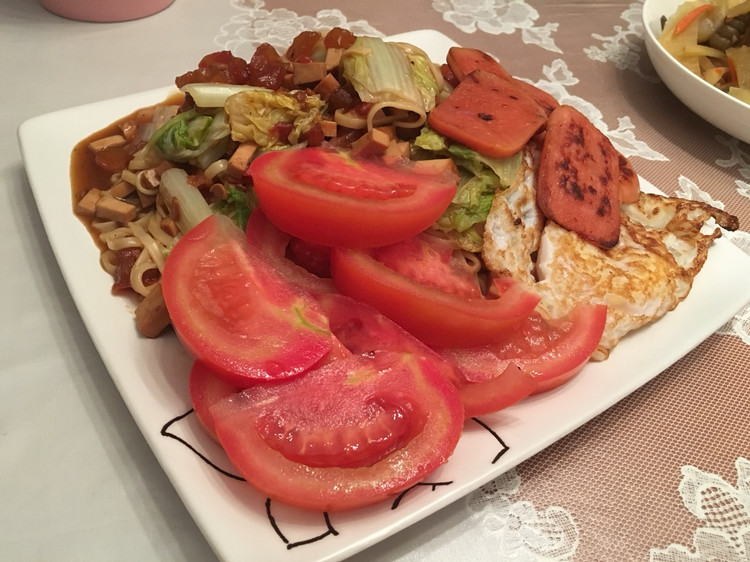 豆瓣拌面的做法