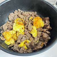#做川菜用豪吉#牛肉炒鸡蛋的做法图解6