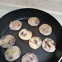 不用烤箱的紫薯糯米饼的做法图解9