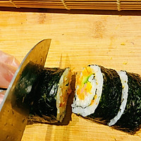 #餐桌上的春日限定#紫菜包饭寿司卷的做法图解9