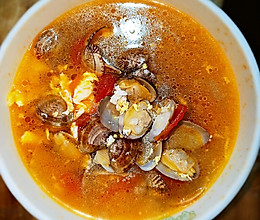 蛤蜊鸡蛋西红柿汤的做法