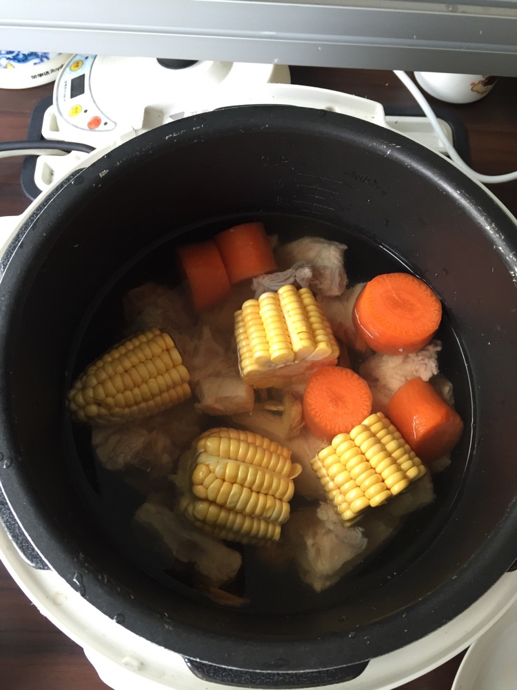 电饭煲排骨汤#松下饭煲年味#的做法图解3