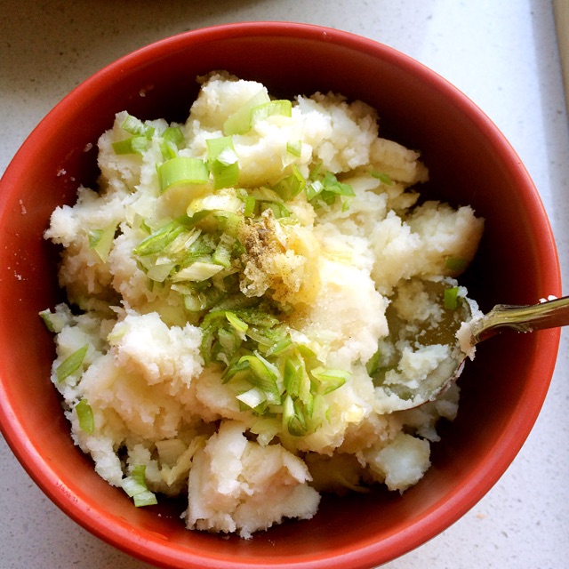 蒜香土豆泥的做法图解5