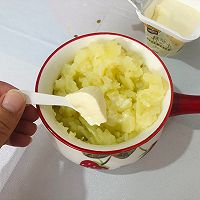 奶香芝士土豆泥的做法图解4